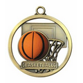 Medals, "Basketball" - 2" - Rubber Game Ball Insert